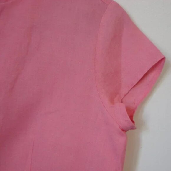 Talbots Pink Button Down Shirt - Picture 7 of 12